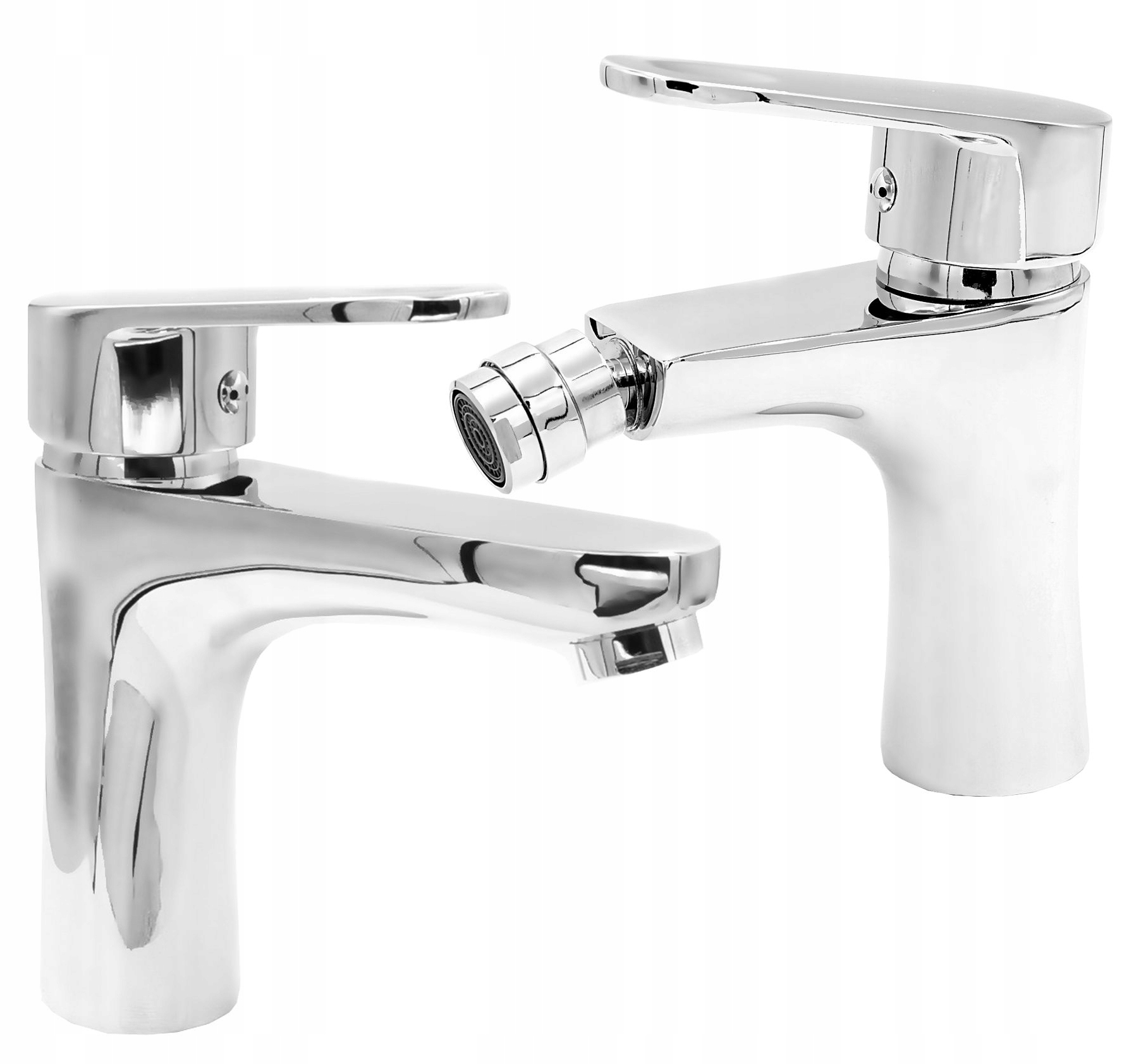 Batéria Do Umývadla Bidetu Sada Chróm Kohútik Cobi