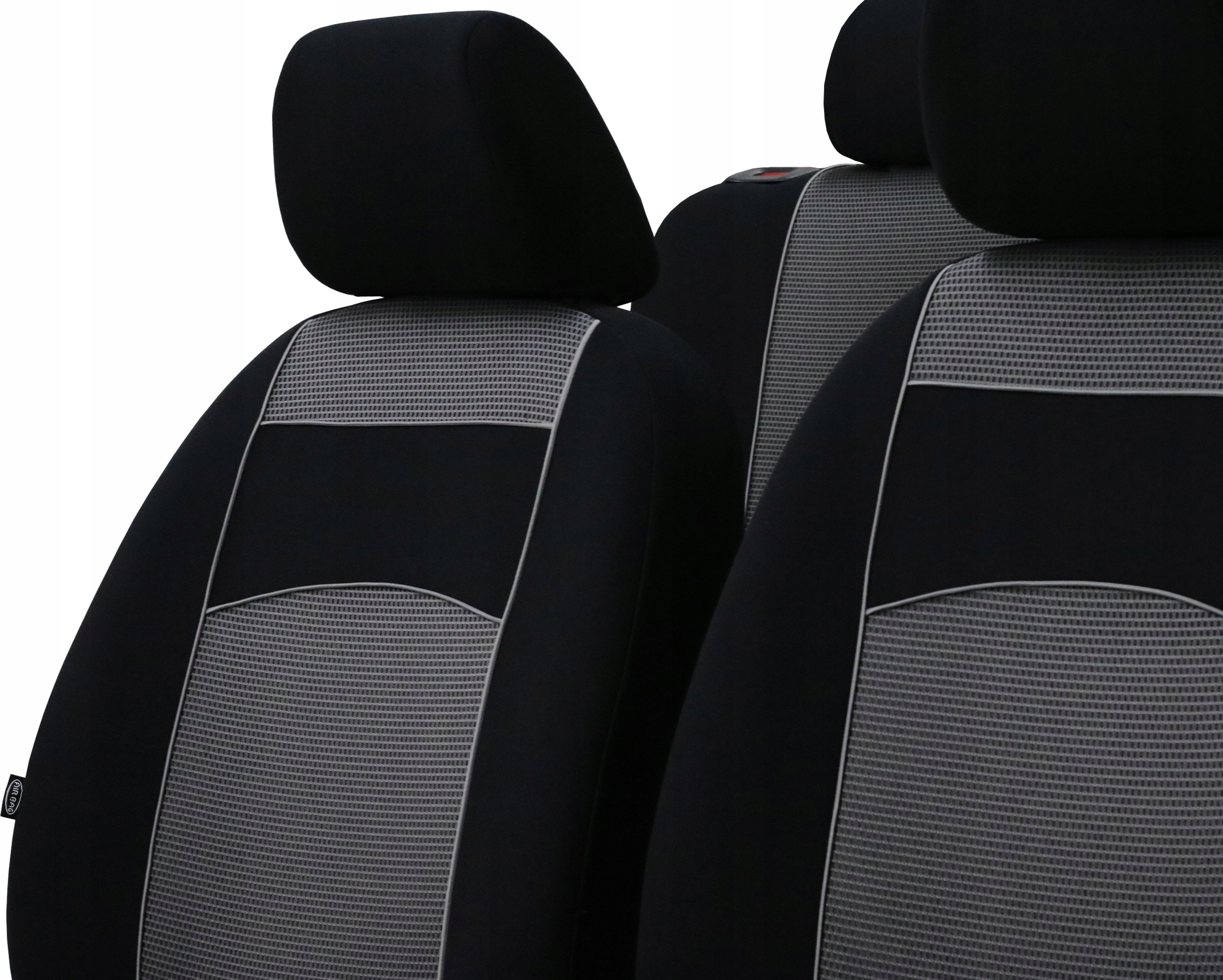 POKROWCE MIAROWE VIP SAMOCHODOWE MATERIAŁOWE NA FOTELE do FIAT PUNTO 2012 Model Vip