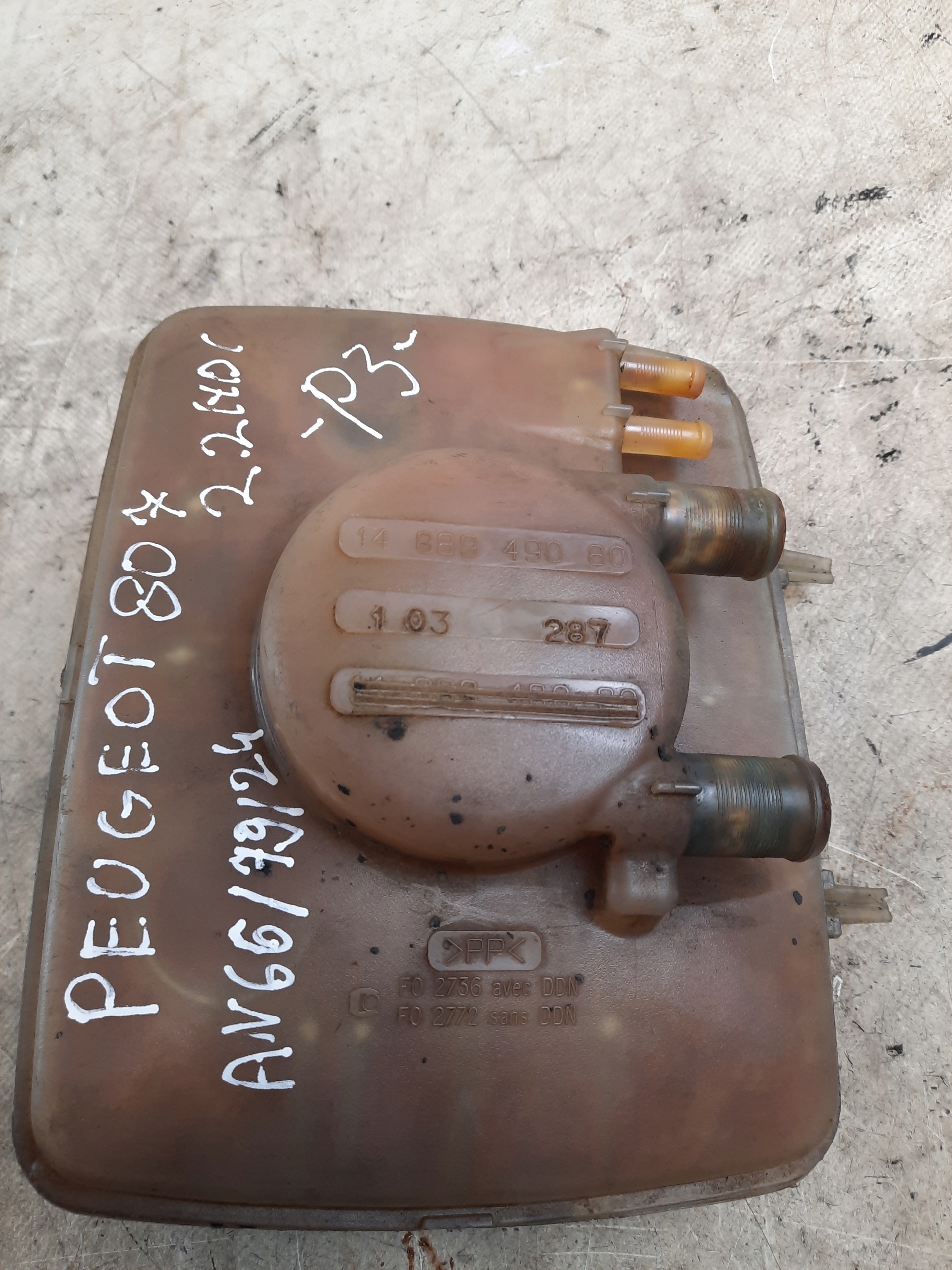 Peugeot OE 1488949080 Réservoir eau