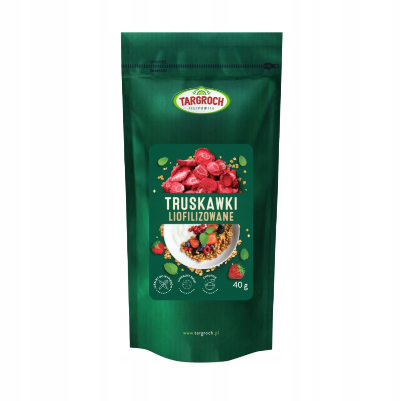 Truskawka Liofilizowana Truskawki 40g