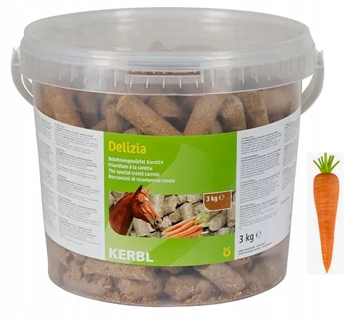 DELIZIA CLASSIC PRZYSMAK DLA KONI MARCHEWKA 3KG