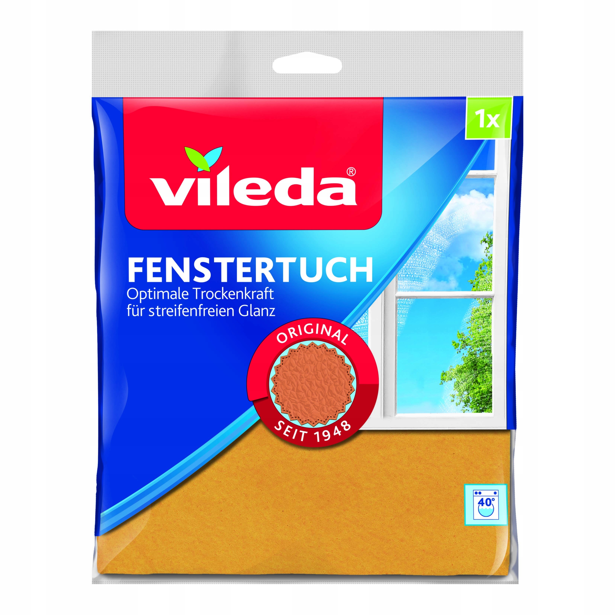

Ściereczka okienna 30% Mikrofibra Vileda