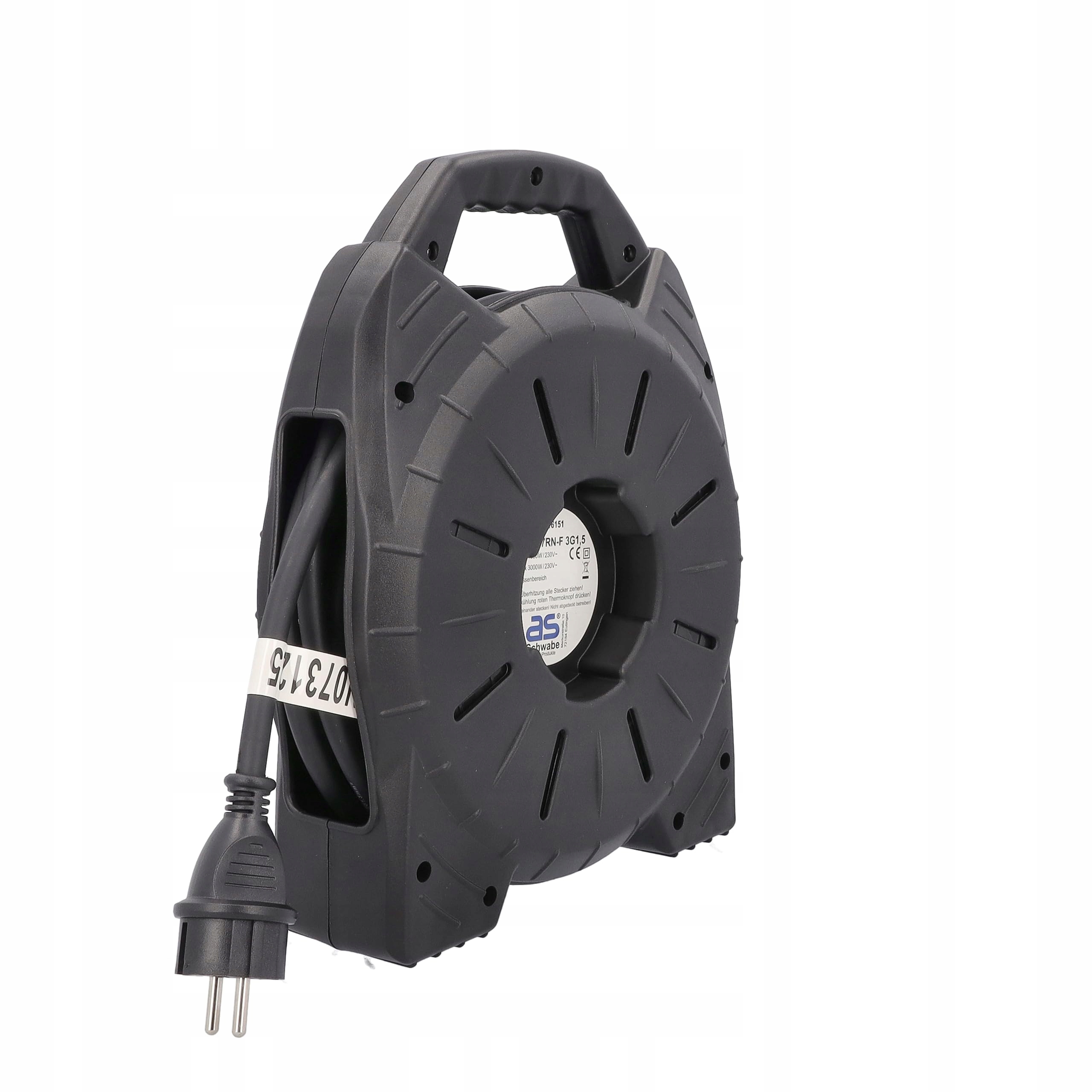 AS SCHWABE Kabelbox Zewnętrzna 15m 4x Gniazda IP44 3500W 230V 16A — miniatura 2