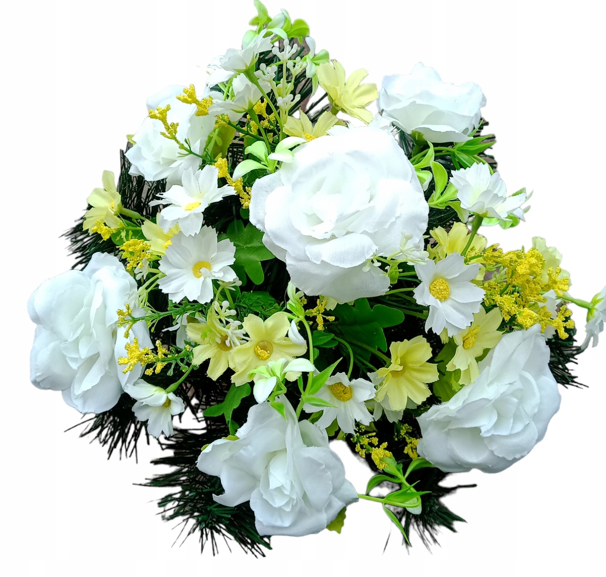 

Stroik Na Grób Cmentarz Misa Sztuczne Kwiaty