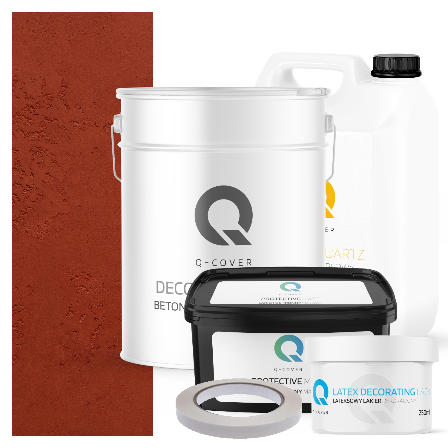 Architektonický Venkovní Beton Cihlový Set F325 19 kg Komplet 10 m2