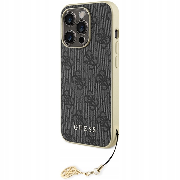 Etui GUESS CHARMS Case Obudowa IPHONE 15 PRO Kod producenta GUHCP15LGF4GGR