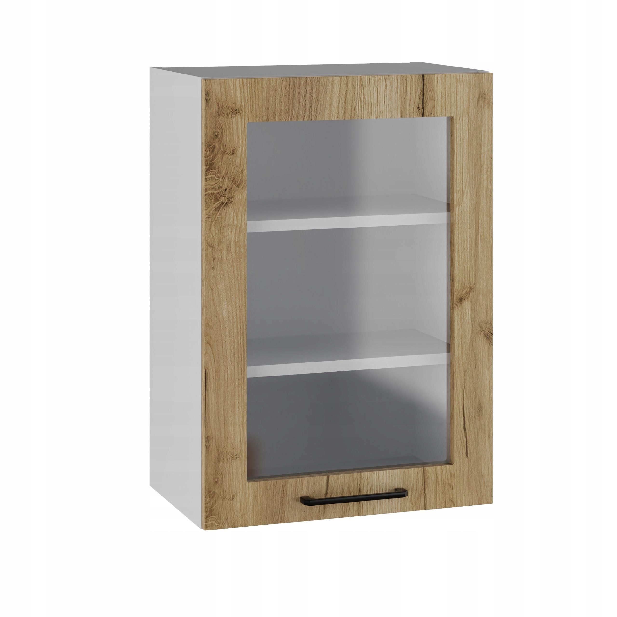 Kuchyňská skříňka horní vitrína 50/72 Tafla Dub Craft Zlatý