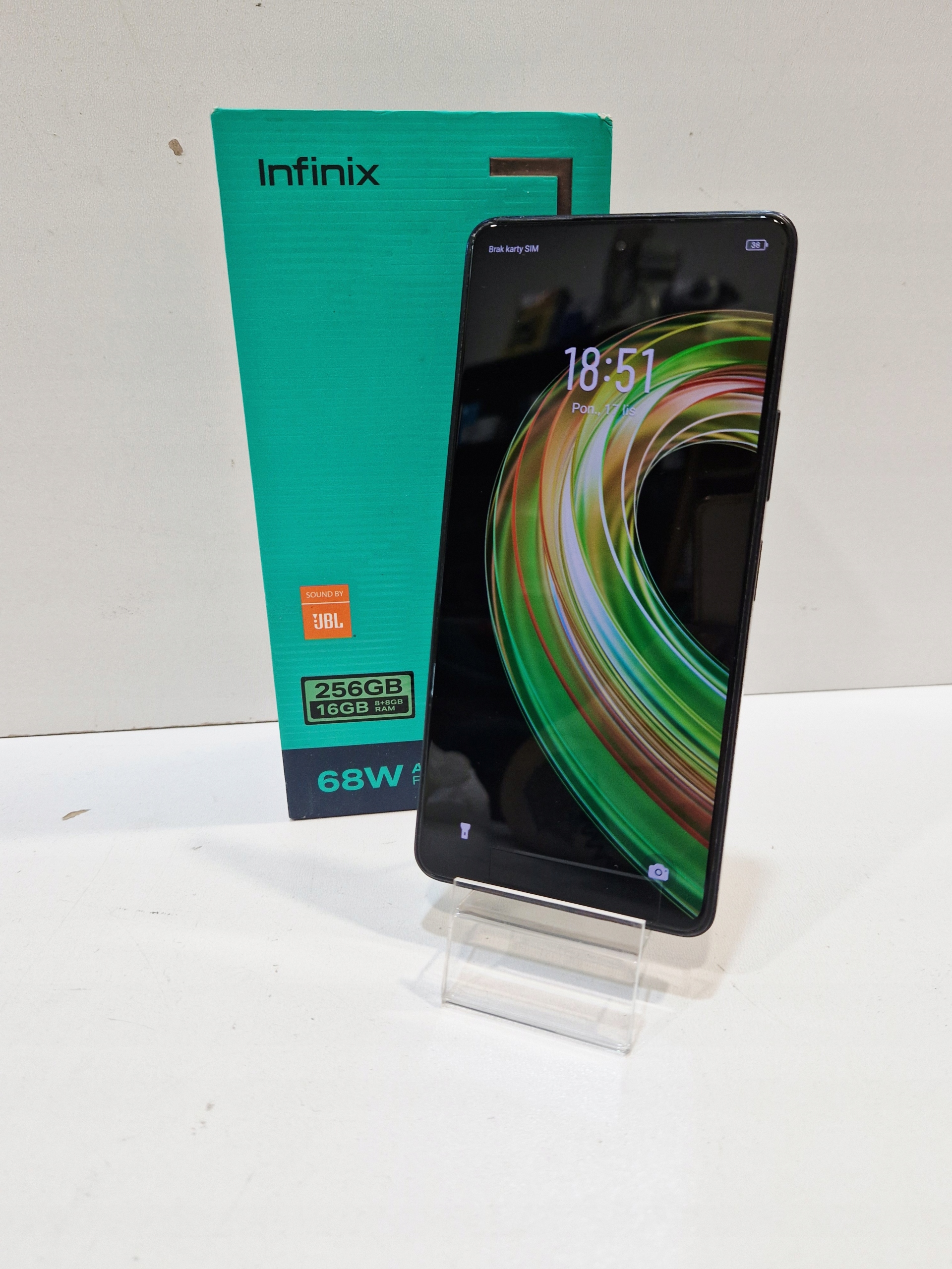 Smartfon Infinix NOTE 30 PRO 8 GB / 256 GB 4G (LTE) złoty