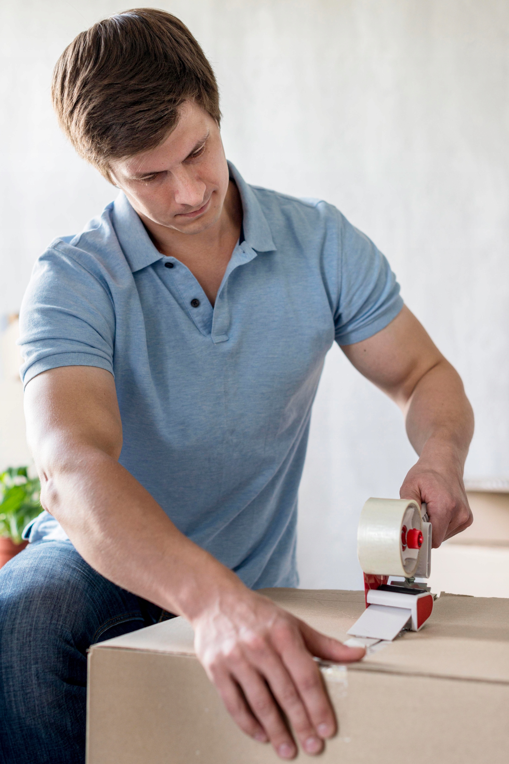 TAŚMA PAKOWA KLEJĄCA 48/50 TRANSPARENTNA 1 SZTUKA Długość 45 m