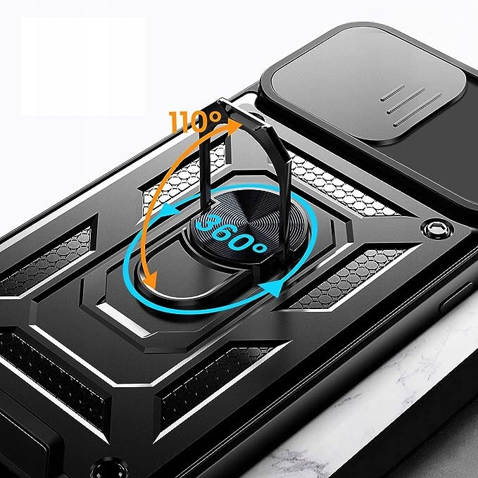 Etui do Moto G04/G24/G24 Power, CAMSHIELD RING ARMOR CASE Marka Motorola