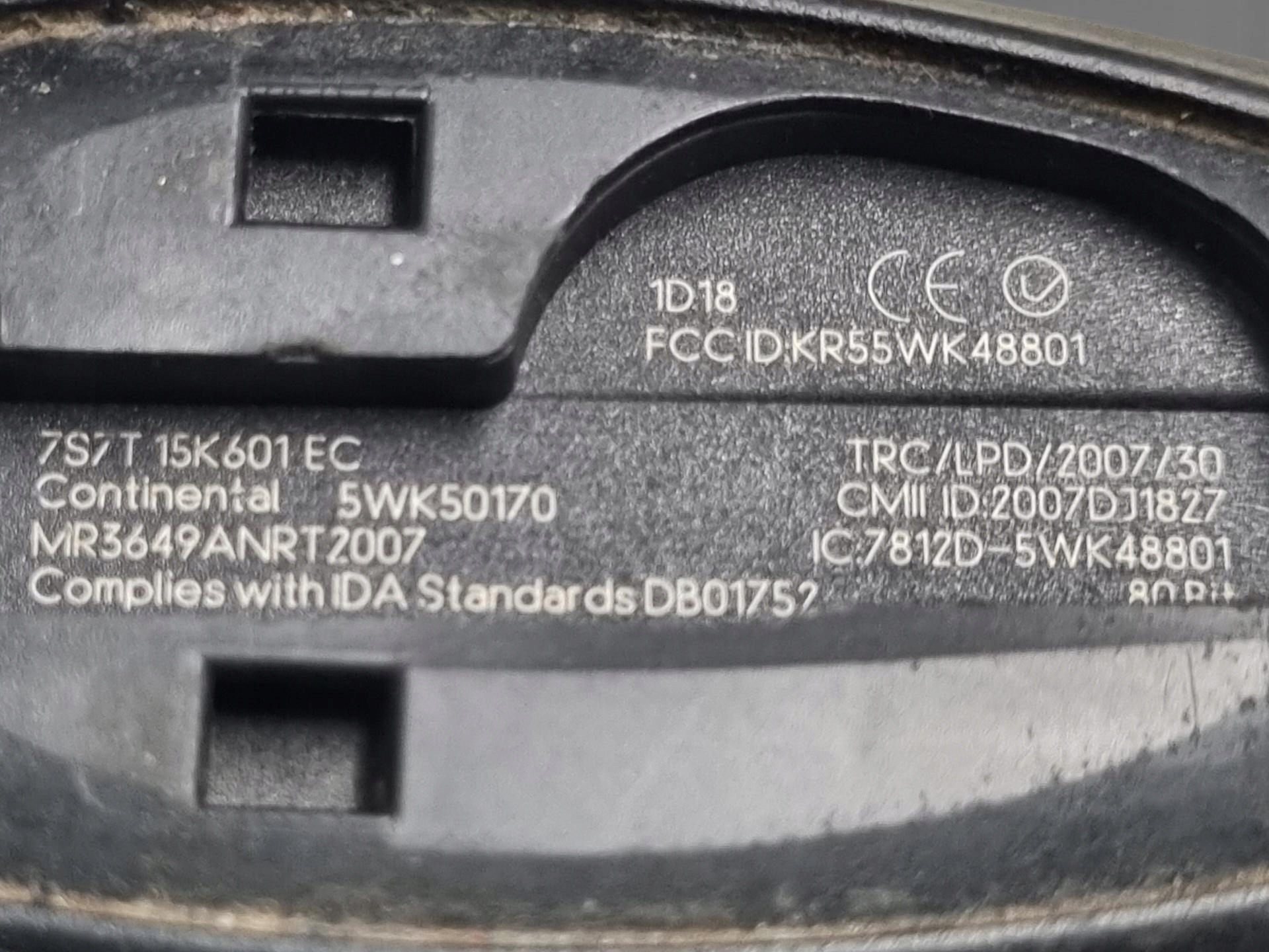 lock with key Ford Mondeo 4 facelift 2011 7S7T15K601EC