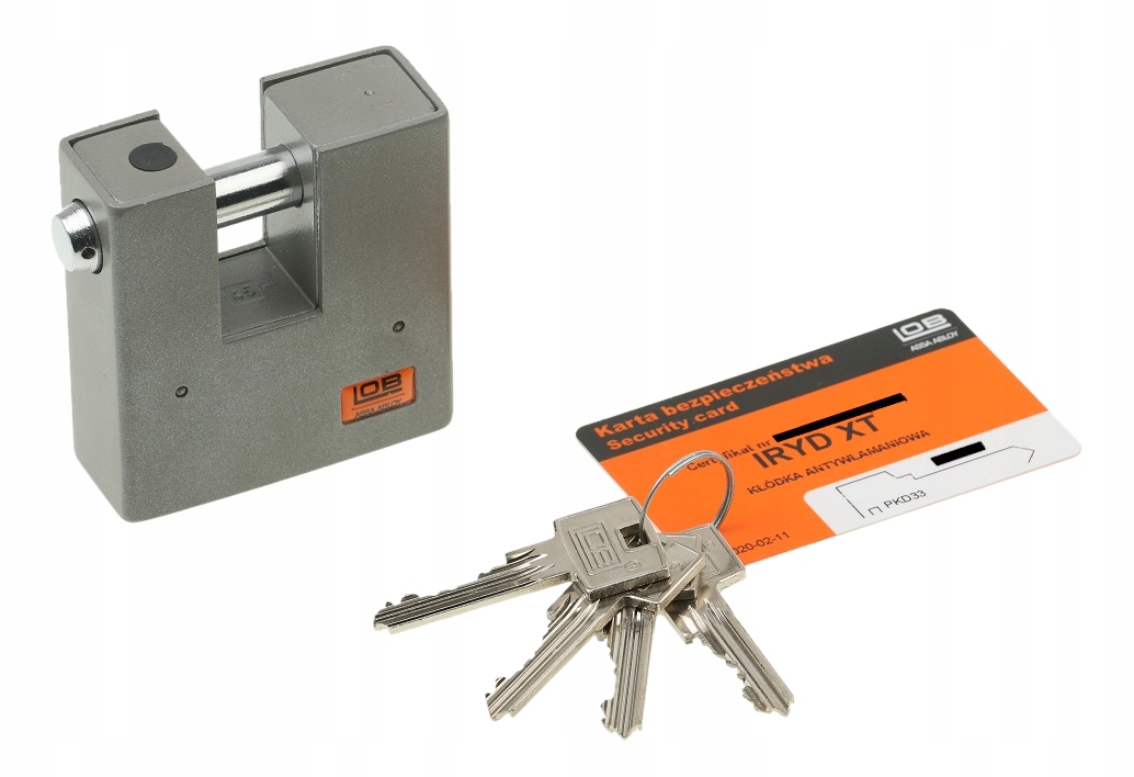 Visací Zámek Iridium Lob, Trnový, Proti Vloupání, Atest