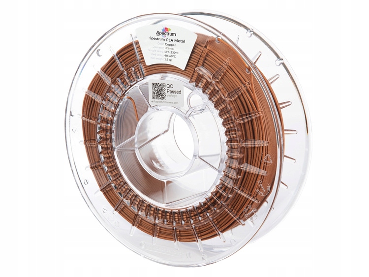 Filament Spectrum Pla Metal 1.75 mm Copper 1.5 kg Měď