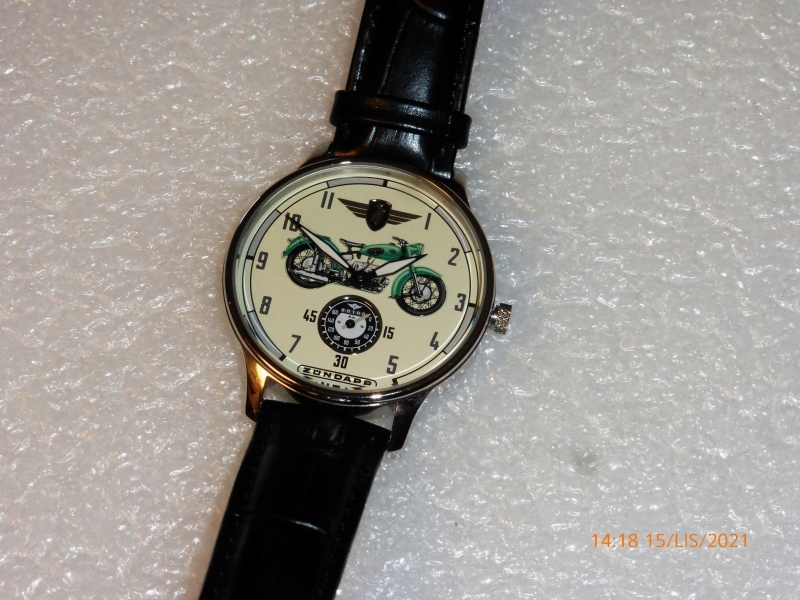 Zegarek na rękę motor Zundapp KS 601 retro Marka Inna marka