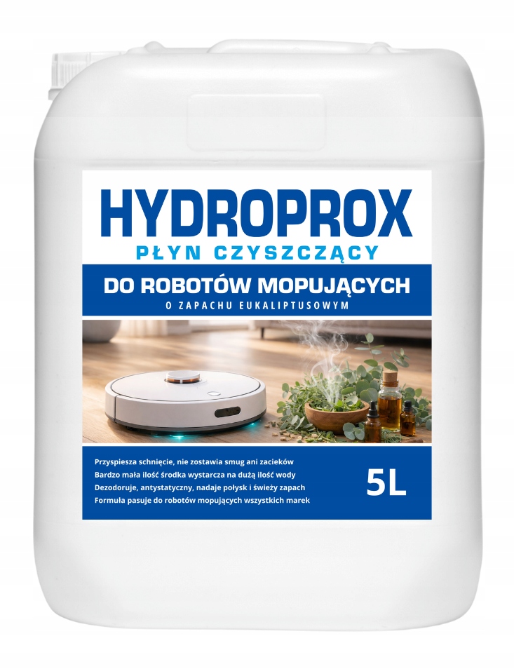 Hydroprox Čisticí Kapalina Pro Mopovací Roboty Vůně Eukalyptu 5 L