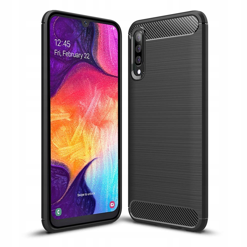 

Etui Karbon Szkło do Samsung Galaxy A50 A30s