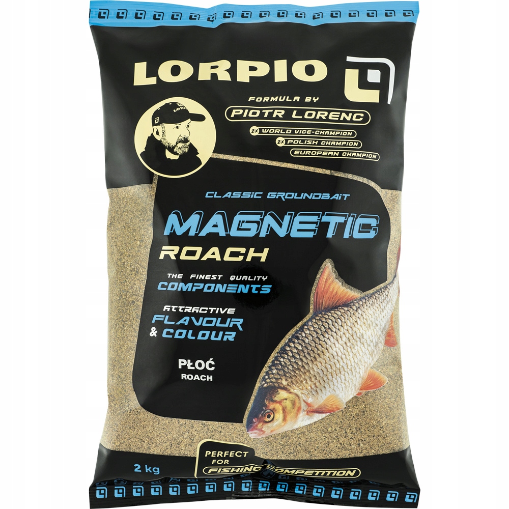 Zanęta Lorpio Magnetic Roach 2kg – Zanęta na Płoć