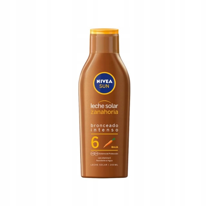 Mléko na opalování Nivea Sun 6 Spf 200 ml