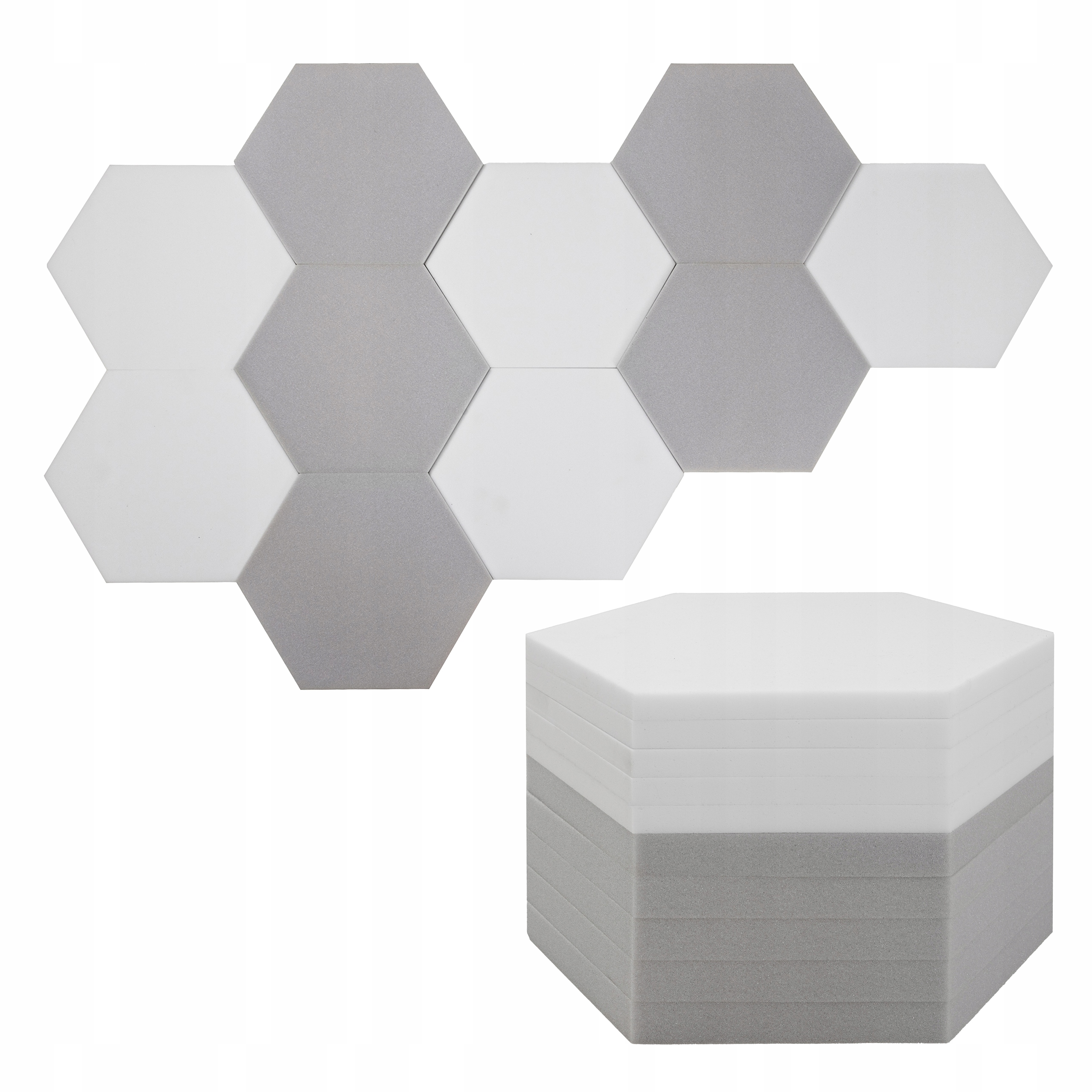 Moderní Akustické Panely, plátky, dobrá akustika, domácí kancelář Hexagon