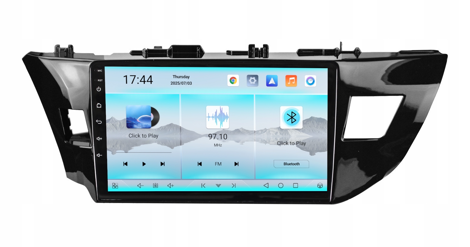 Radio Samochodowe z nawigacją Gps dotykowe Android Toyota Corolla E16 64GB