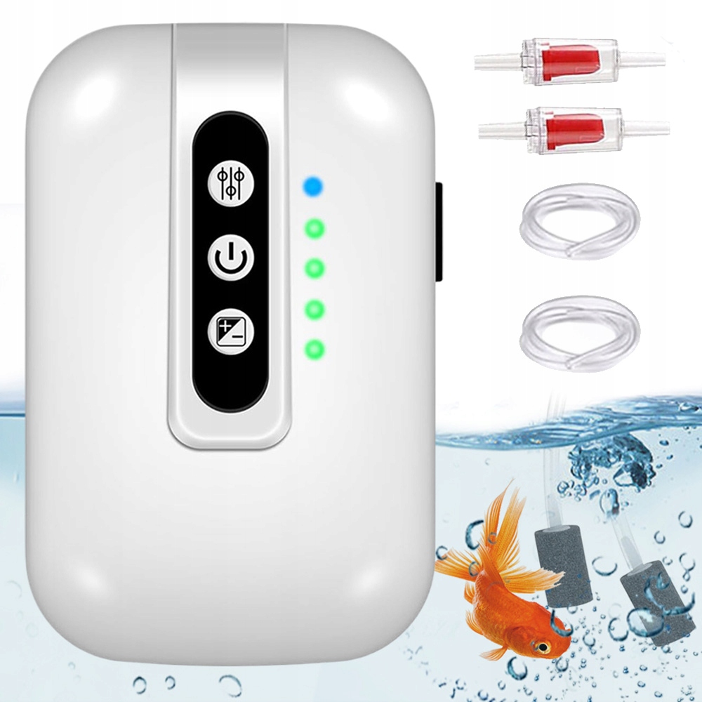 Levně Pumpa Provzdušňovač Do Akvária Ultratichá Provzdušňovací Pumpa 2000MAH