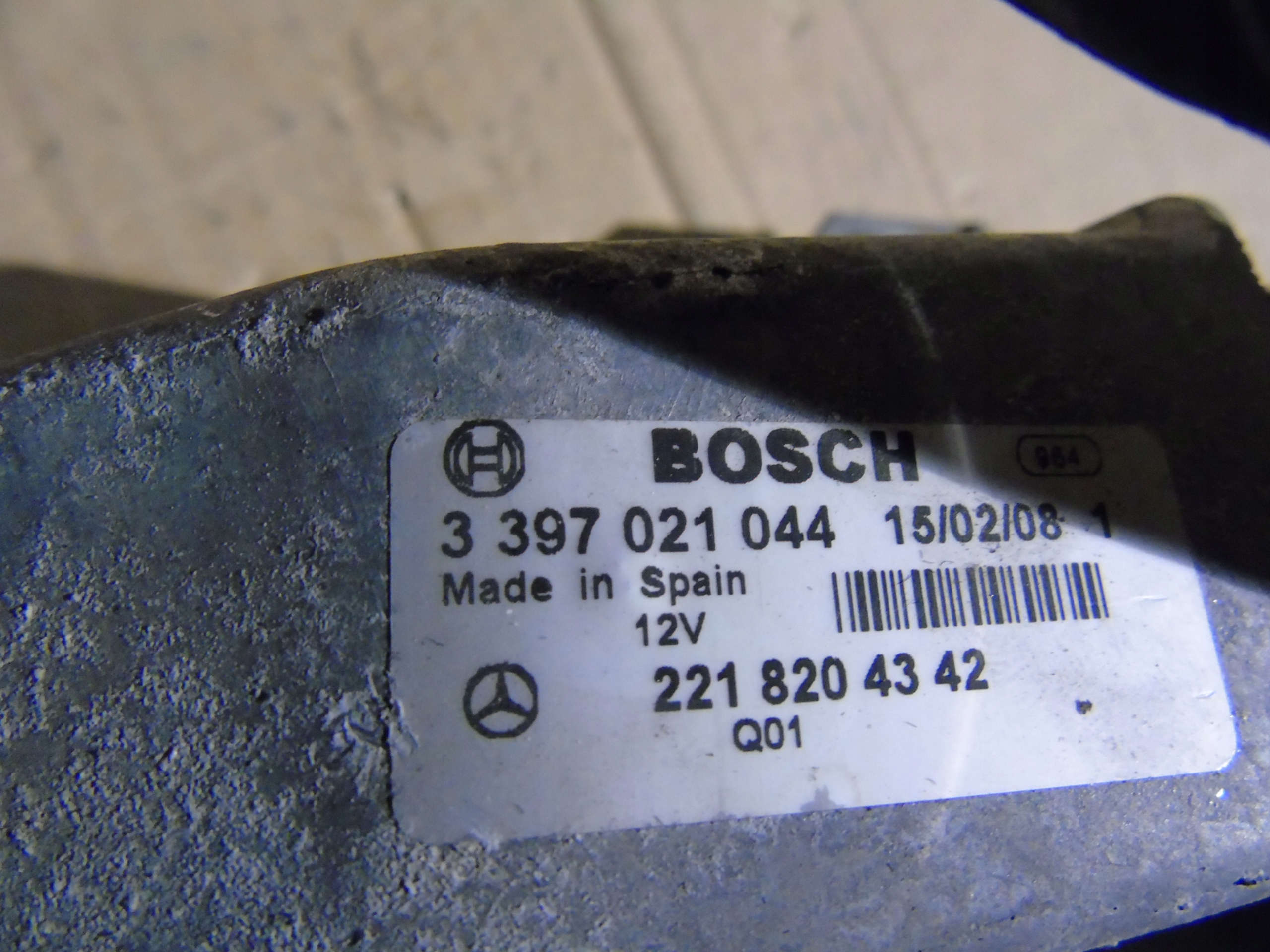 wischergestänge links MERCEDES W221 W216 1