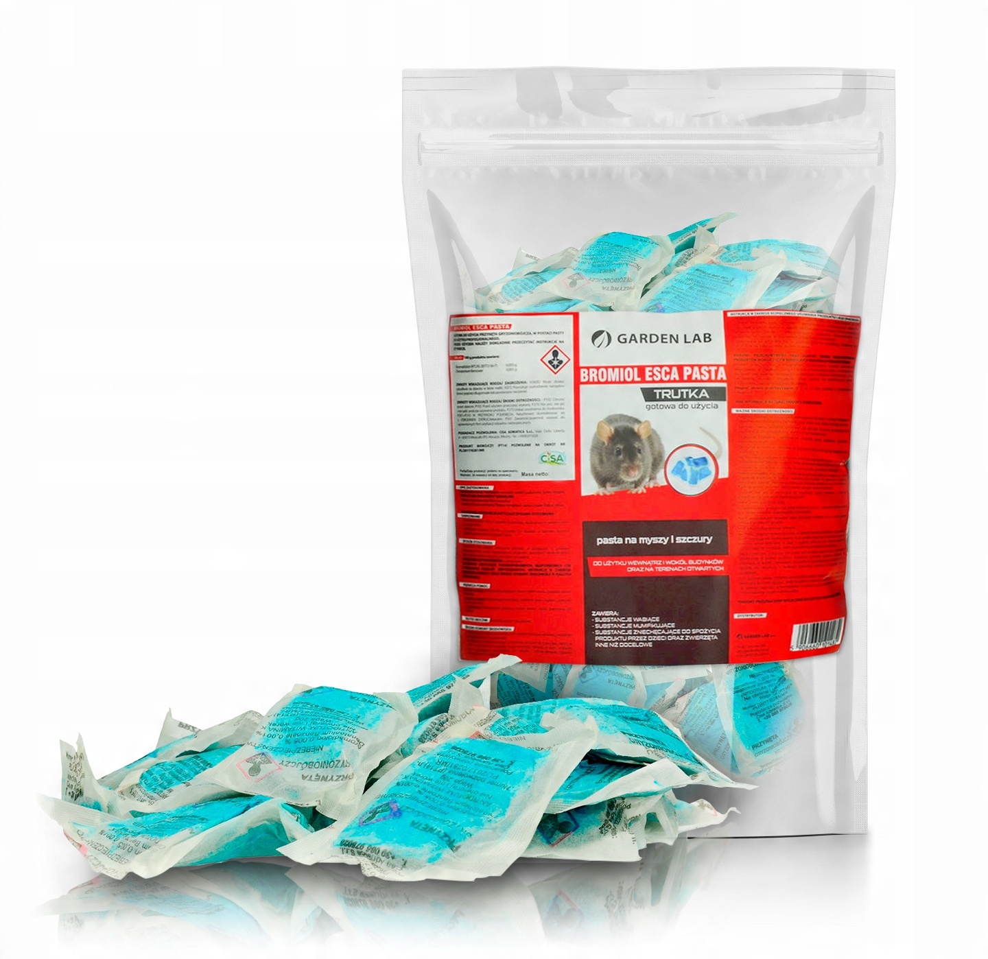 

Silna Trutka Pasta Na Myszy Szczury Bromiol 1,5KG