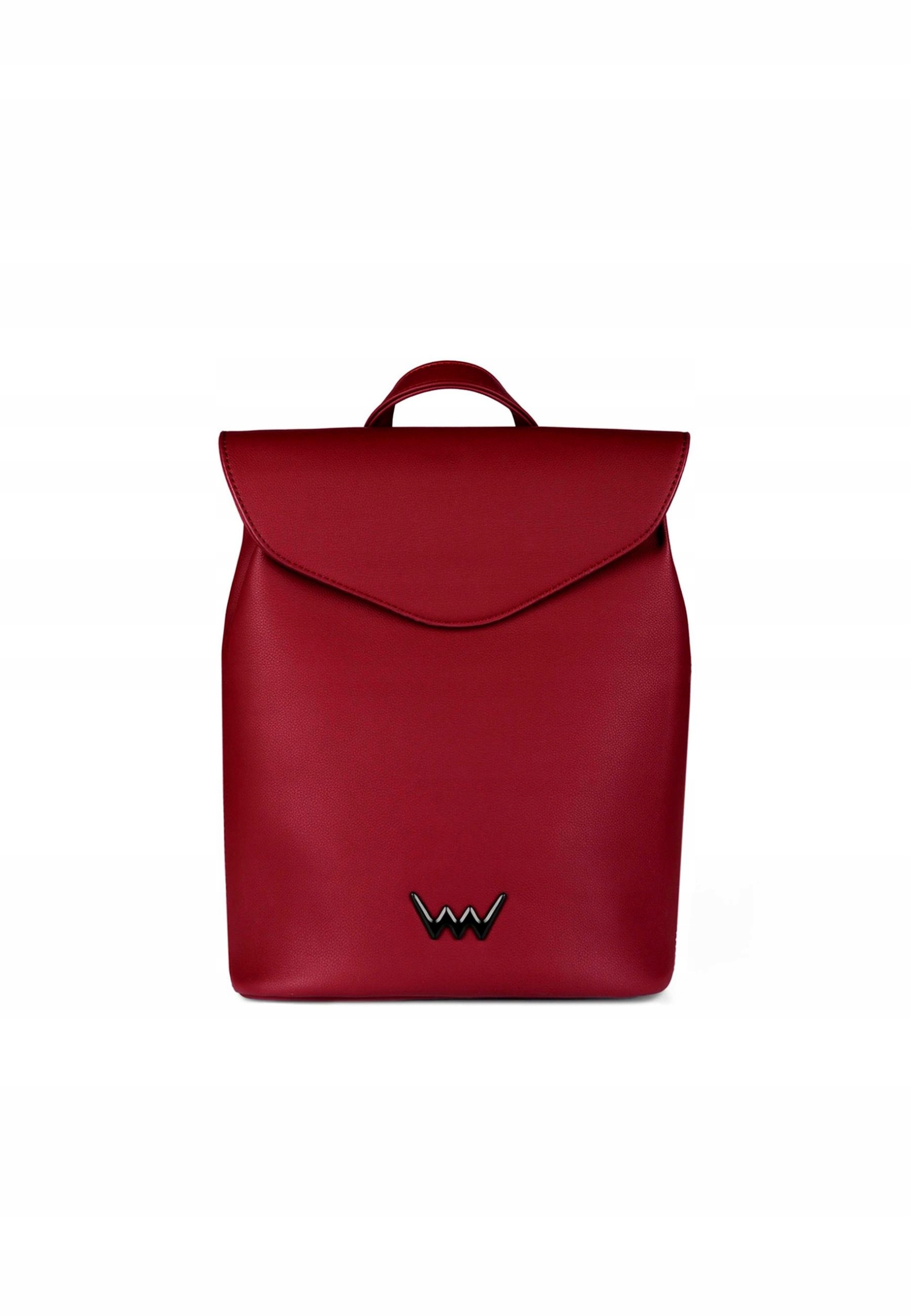 Dámský batoh Vuch Linton vínový elegantní městský 9 l koženka