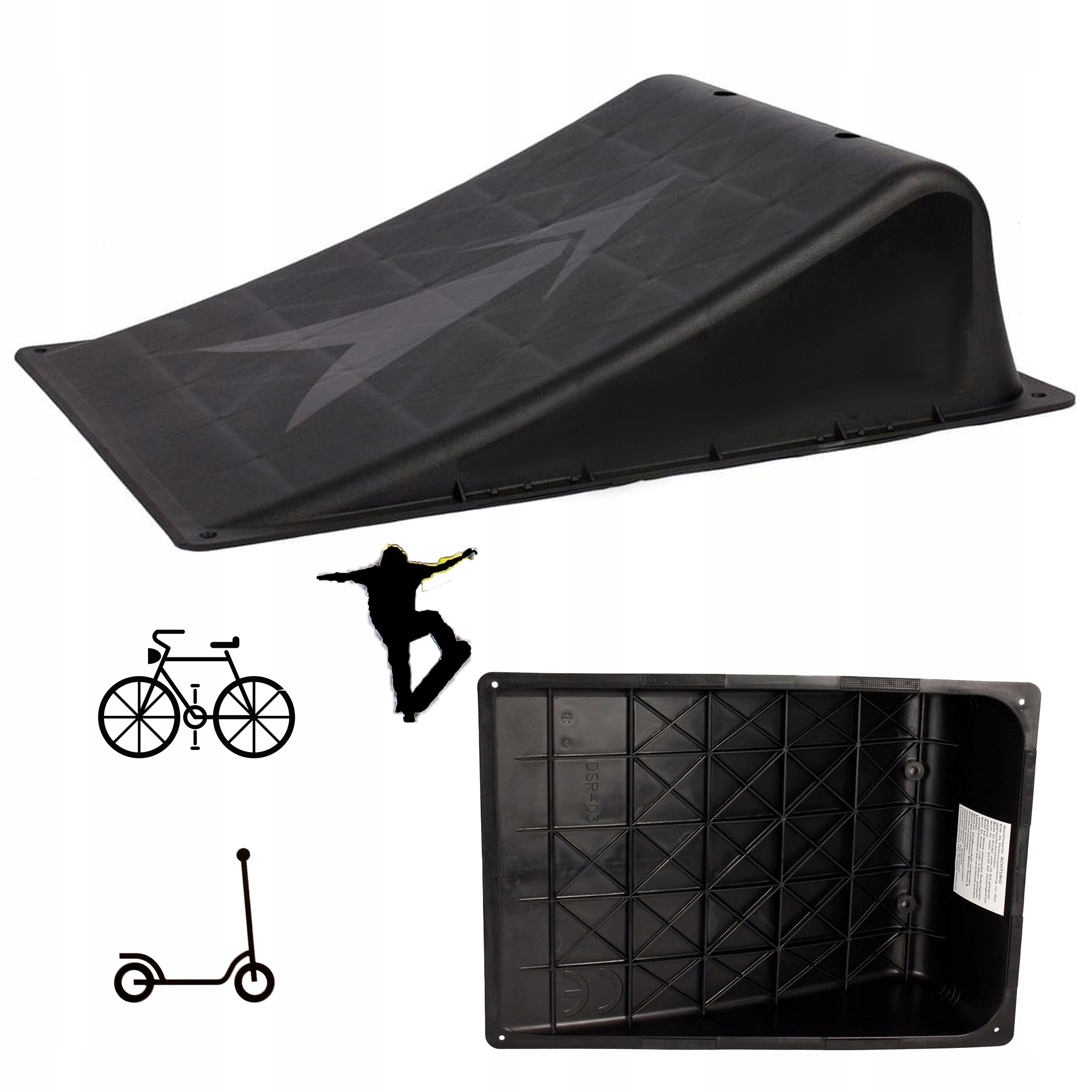 rampa skocznia stunt bmx hulajnoga najazd kicker