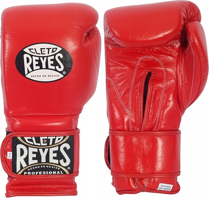 Cleto Reyes Rękawice Bokserskie Hook & Loop 12 oz Czerwone