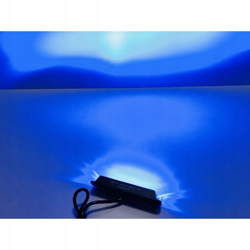 2x LAMPY STROBOSKOP LED 4 BLUE POLICJA 12V KOMPLET Producent części Inny