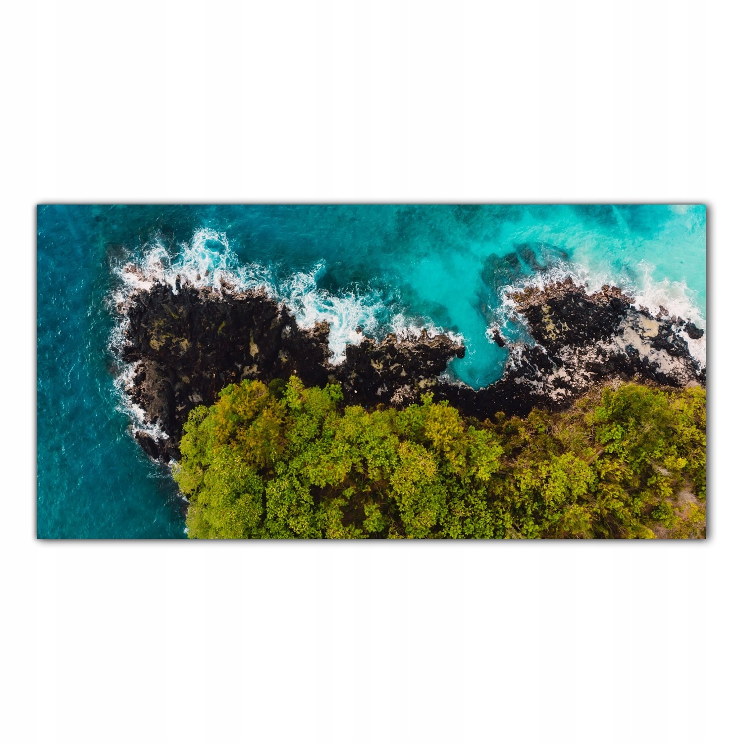 

Hartowany Obraz Szklany Ocean Tropiki Woda 100x50