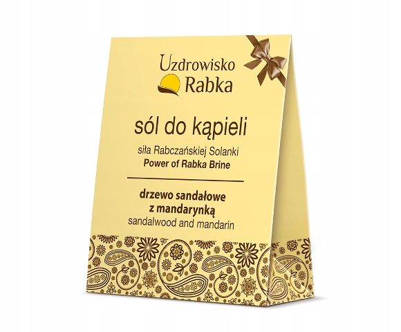 

Uzdrowisko Rabka Sól do kąpieli 500g Mandarynka i