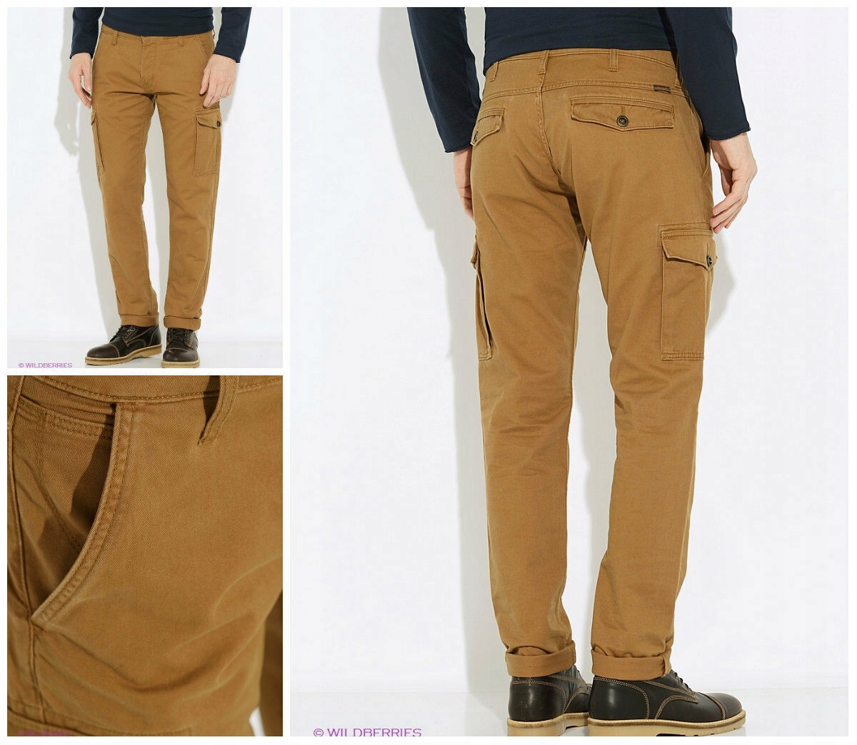 New Wrangler Cargo Jeans Slim Fit W28 L32