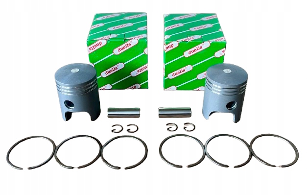 Nové Duells Piesty Krúžky Čap Jawa 350 Ts 59.00 Eloxované