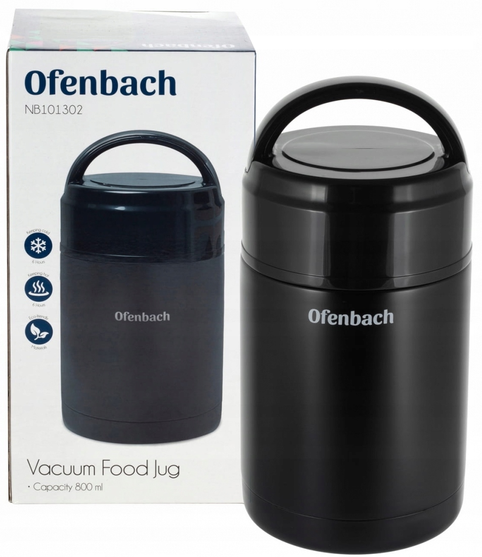 TERMOS OBIADOWY na ZUPĘ ŻYWNOŚĆ LUNCH 0,8 L Kod producenta NB101302