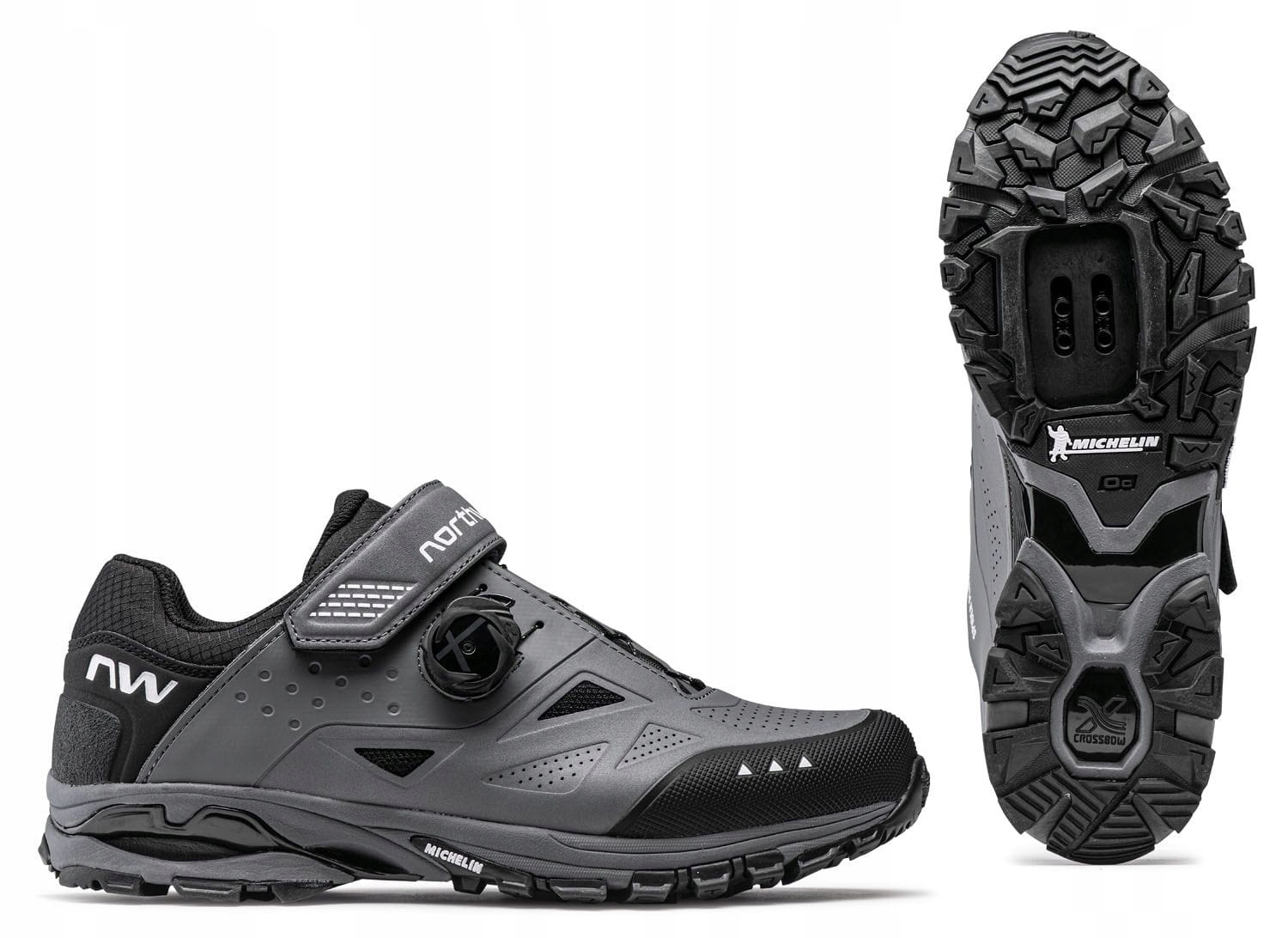 Cyklistické Boty Northwave Spider Plus 3 Dark Grey Velikost 40