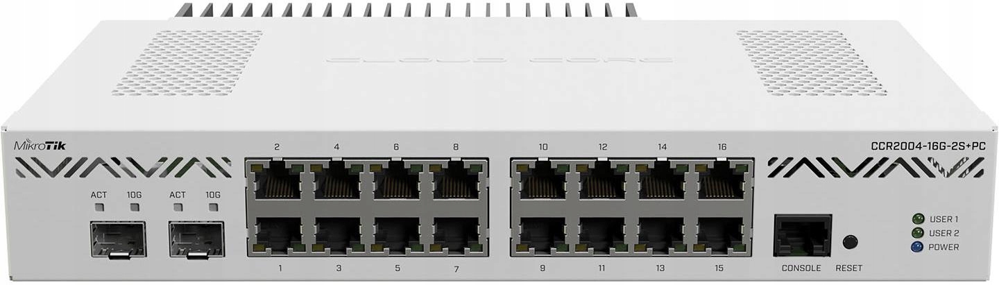 Routerboard Mikrotik CCR2004-16G-2S+PC