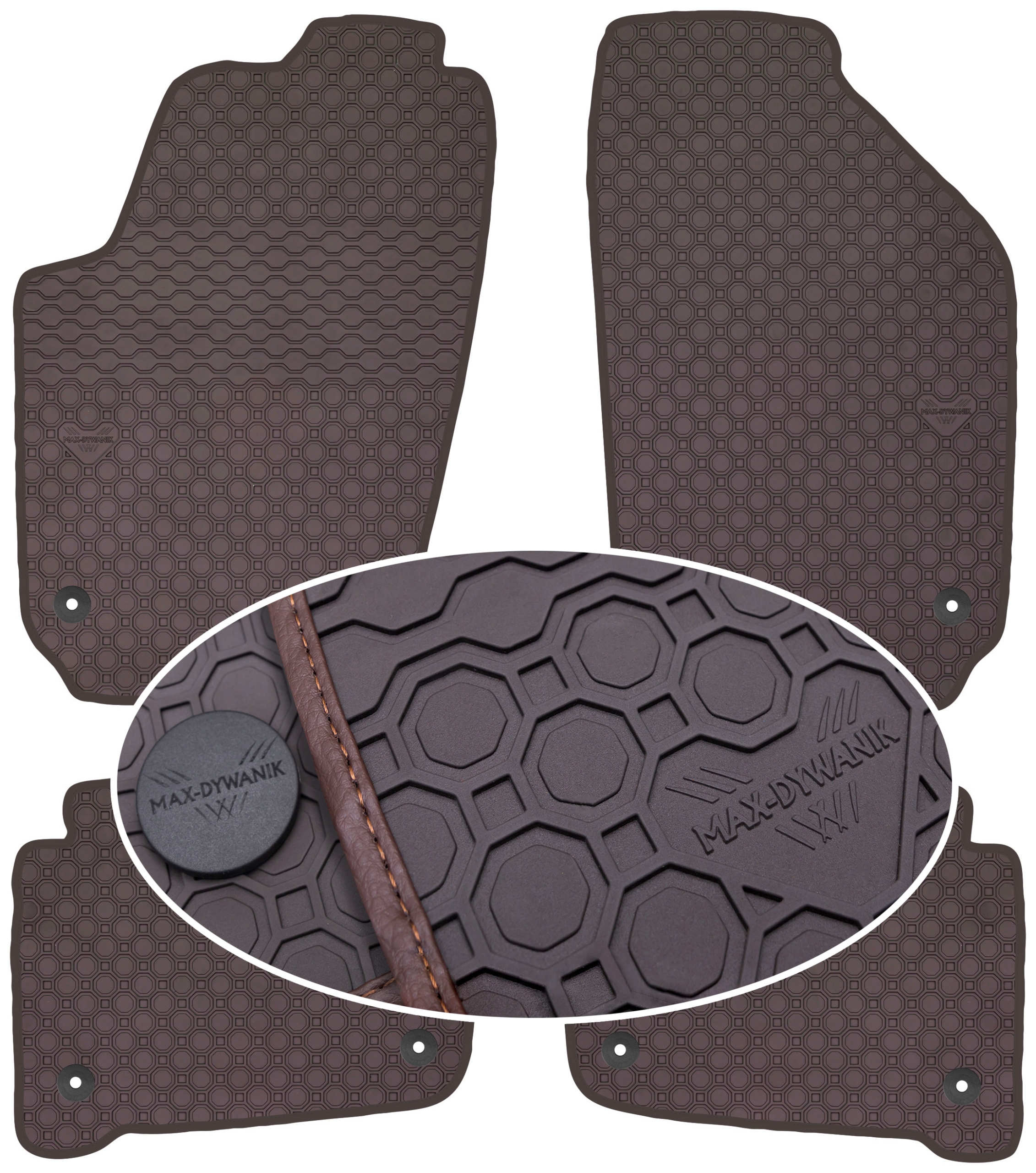 Škoda Fabia I 2000-2007 Koberce Bronzové