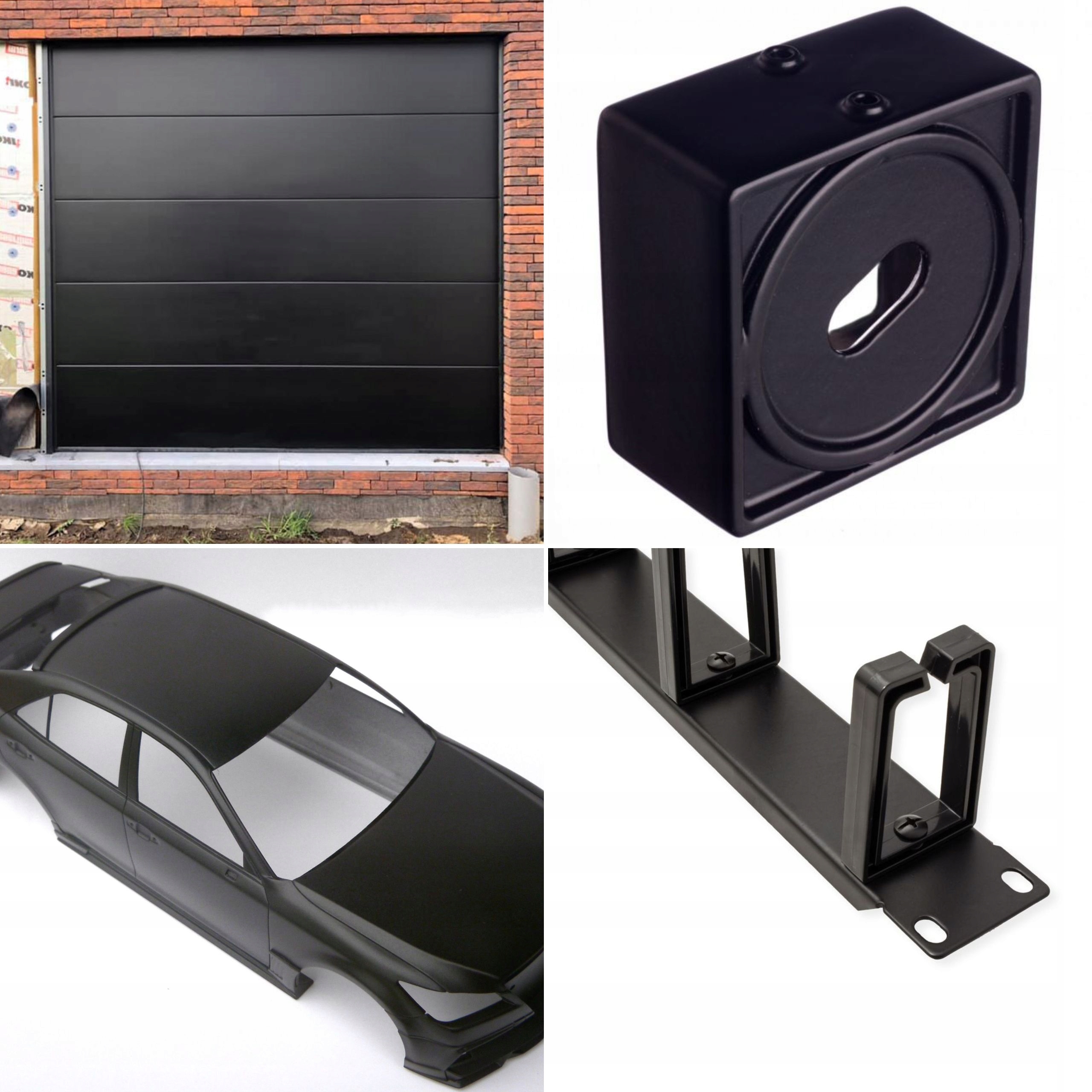 LAKIER W SPRAYU CZARNY MAT FARBA SPRAY EMALIA RAL 9005 MATOWY Rodzaj akrylowe