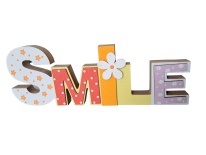 Dekoracja napis z MDF