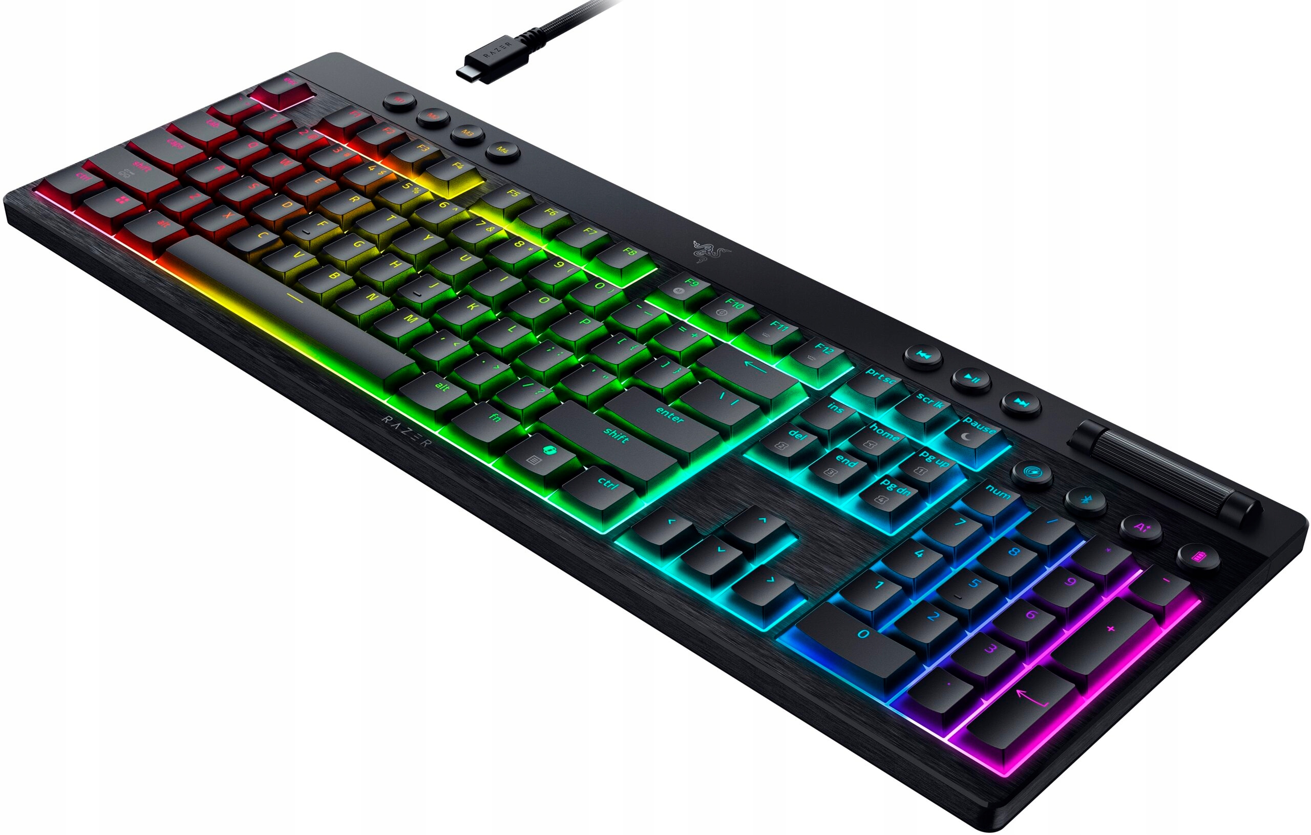 Razer Klawiatura BlackWidow V4 Low-Profile HyperSpeed, Zielony, US — 8