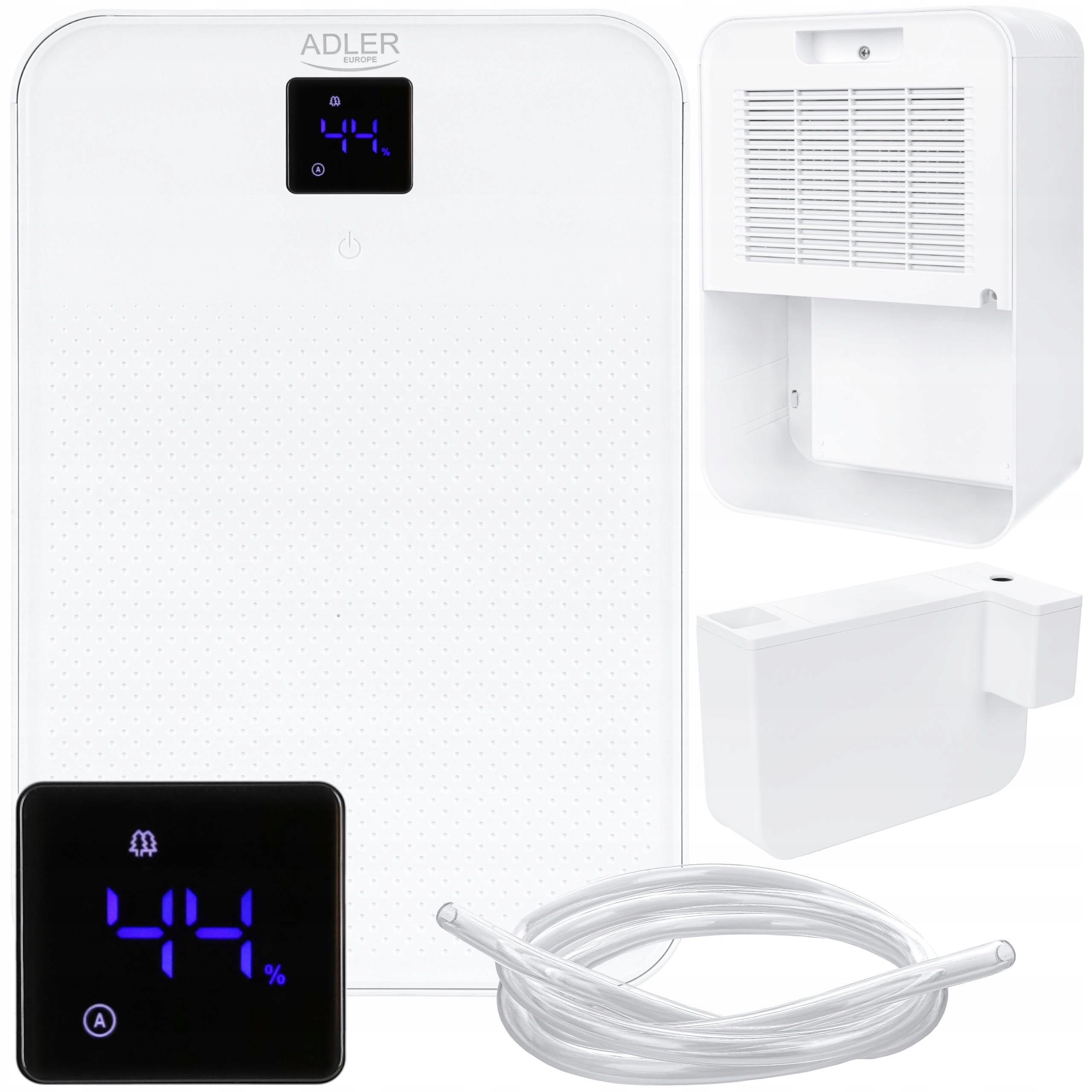 Osuszacz Powietrza Pochłaniacz Wilgoci 3 Tryby Pracy Czujnik Wilgotności