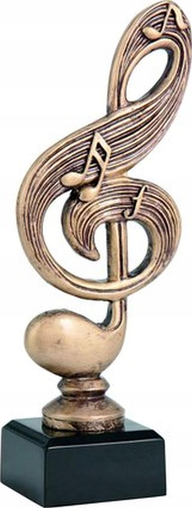Odlitá figurka hudba RTY3859A 27 cm s cedulkou