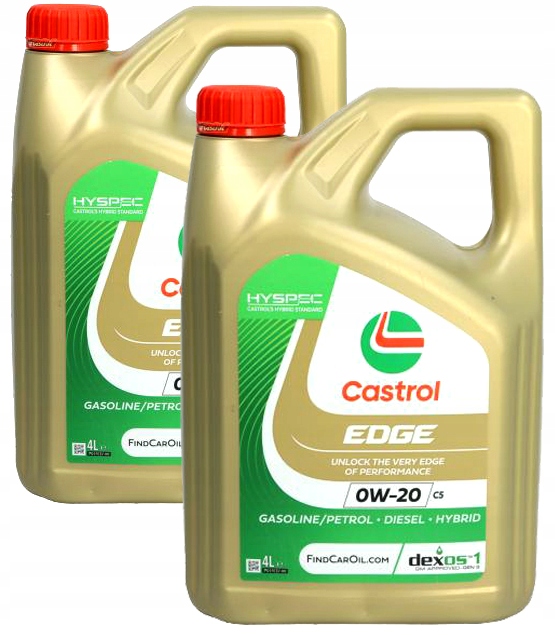 OLEJ SILNIKOWY CASTROL EDGE 0W20 C5 8L