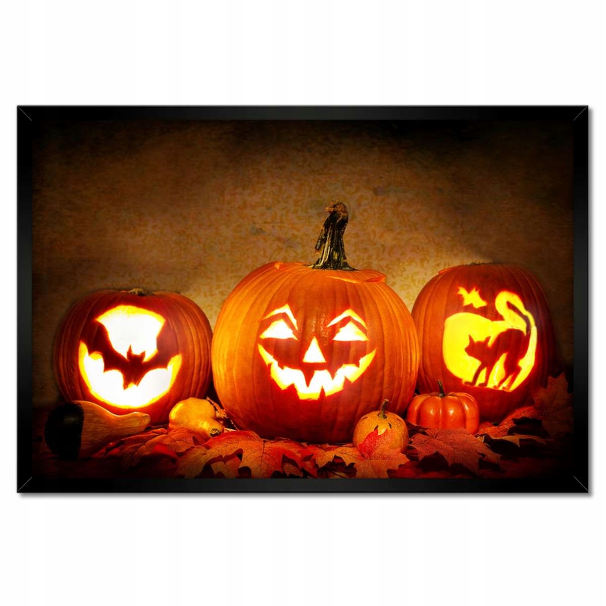 Plakáty v rámu 60x40 Halloween Dýně
