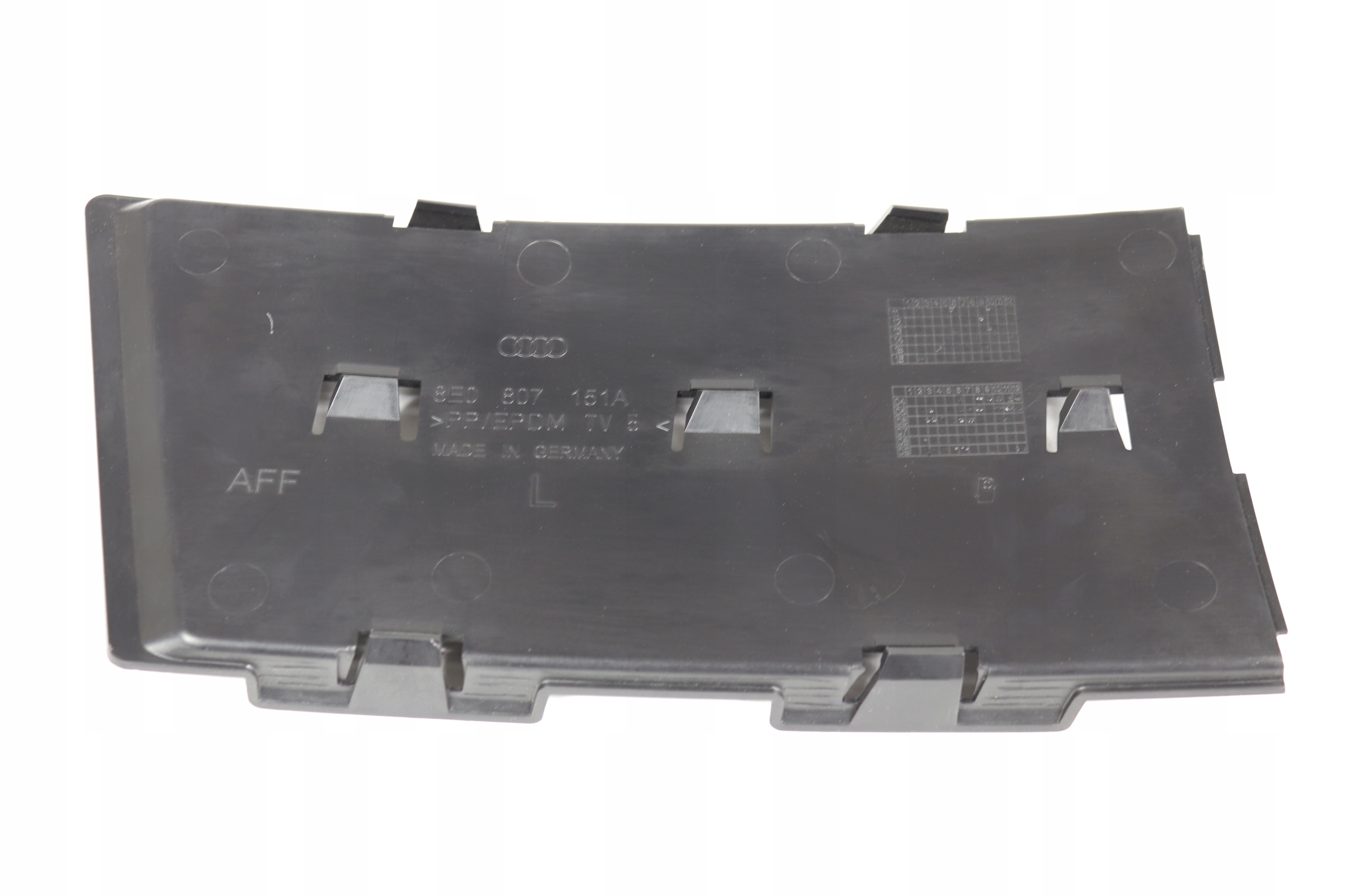 ZAŚLEPKA KRATKI ZDERZAKA PRZÓD LEWA AUDI A4 B7 ORYGINAŁ OD ASO Numer katalogowy części 8E0807151A