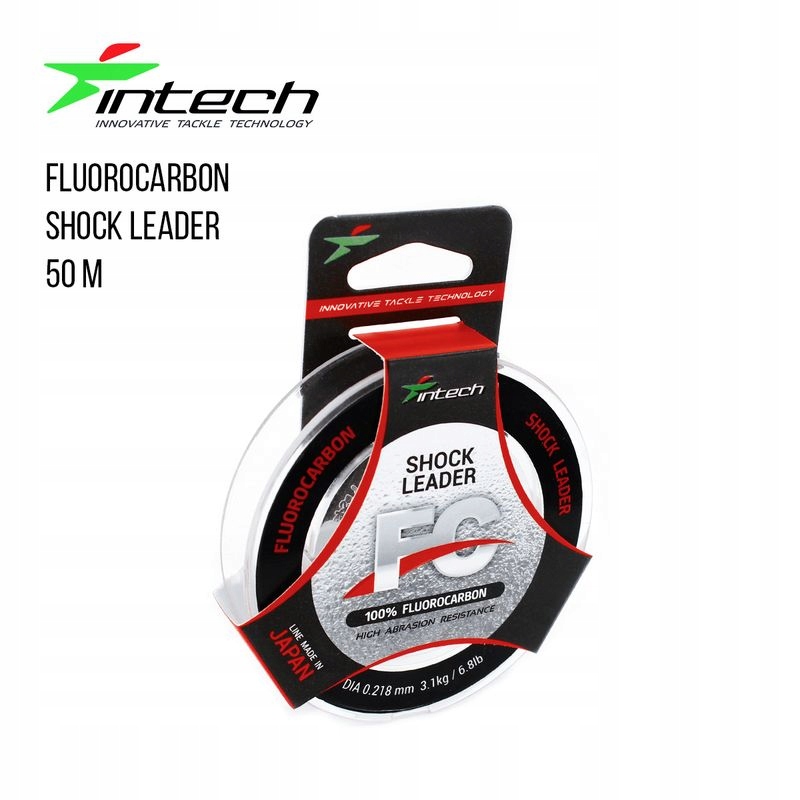 Żyłka fluorocarbonowa Intech Fc Shock Leader 0.278mm/4.9kg/11lb 50m