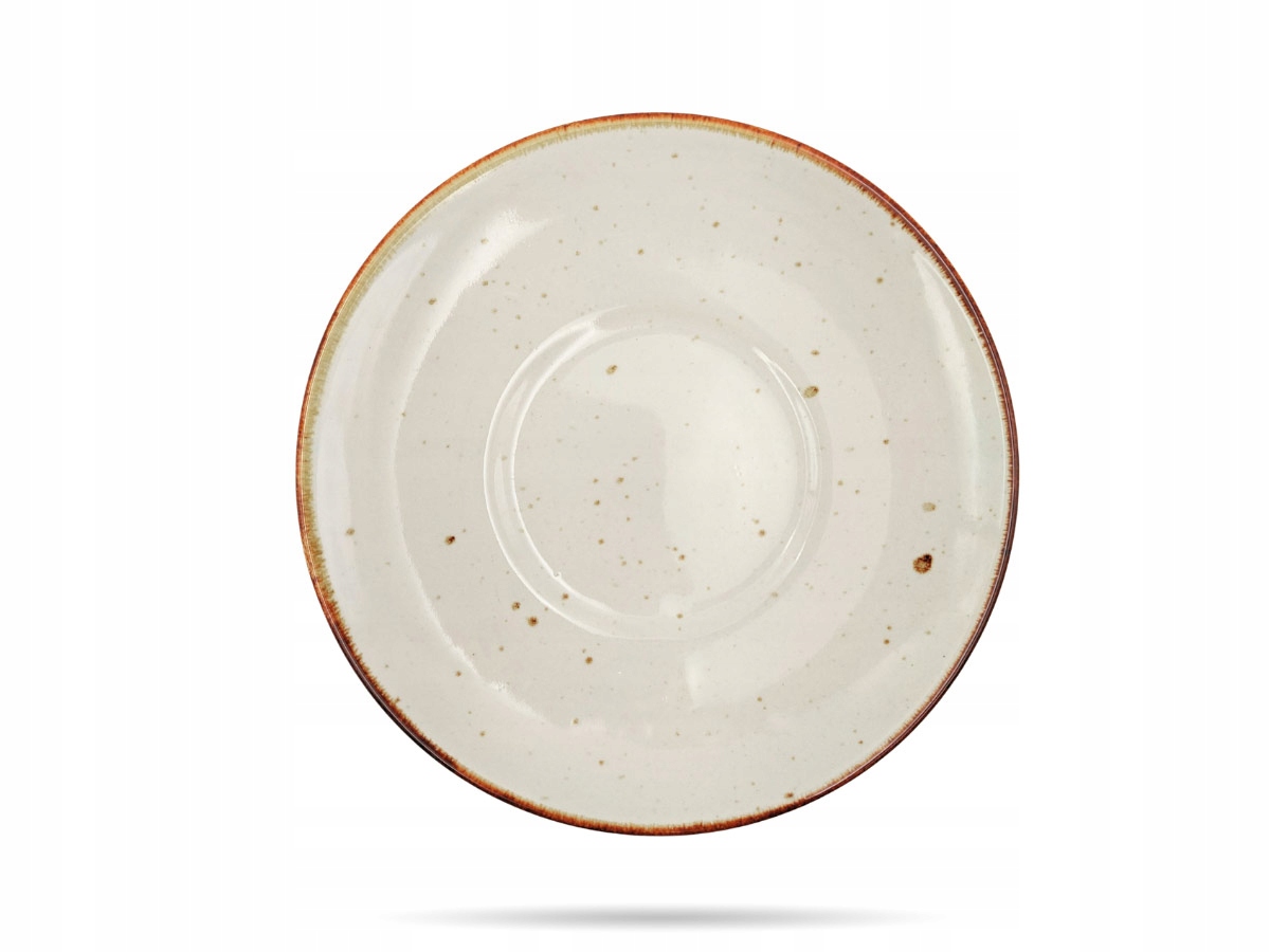 Spodek Jumbo 17 cm Rustic krem KERA CERAMIKA