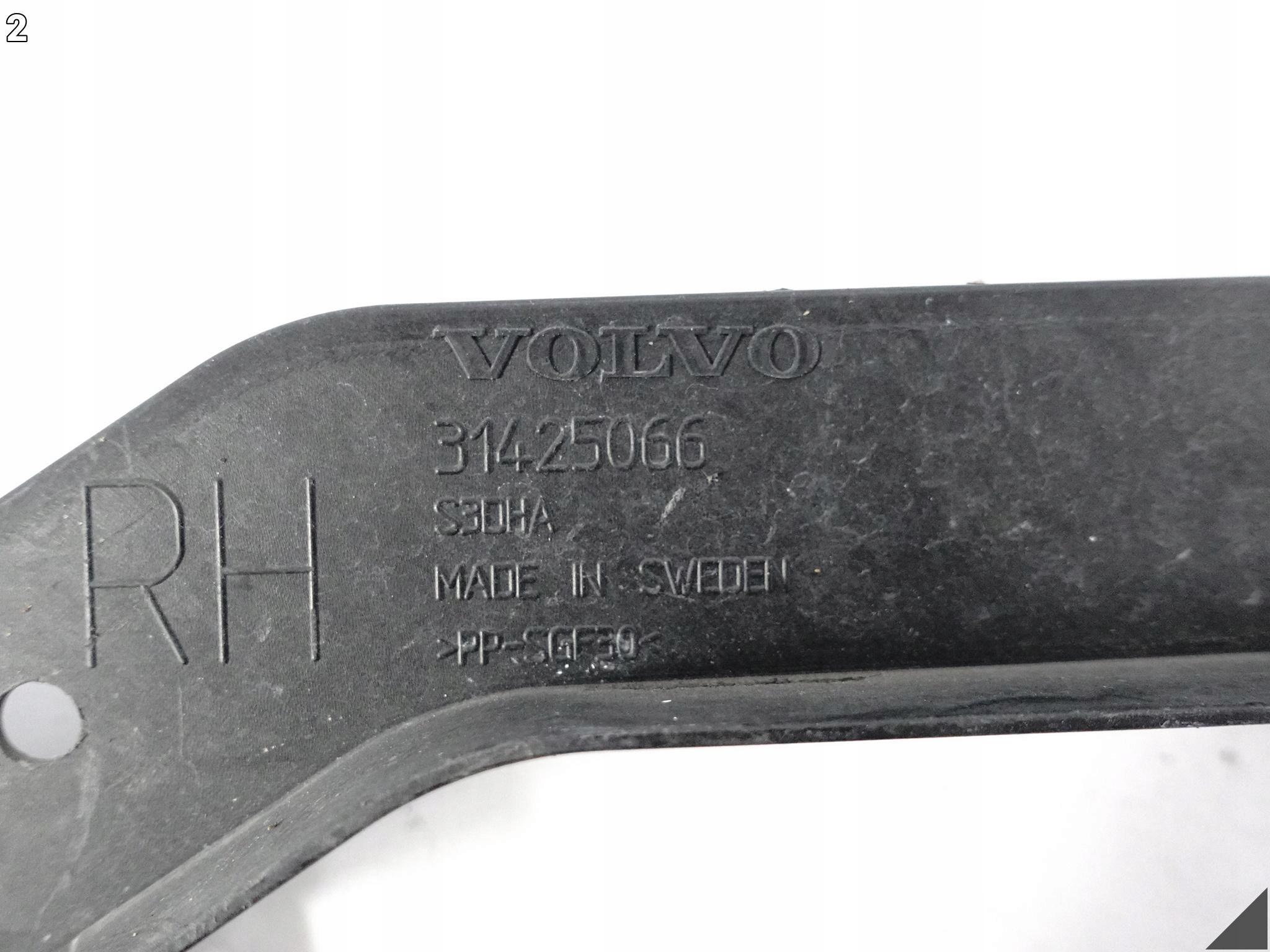 VOLVO S90 V90 16-25 support bracket holder W bumper right rear part 31425066